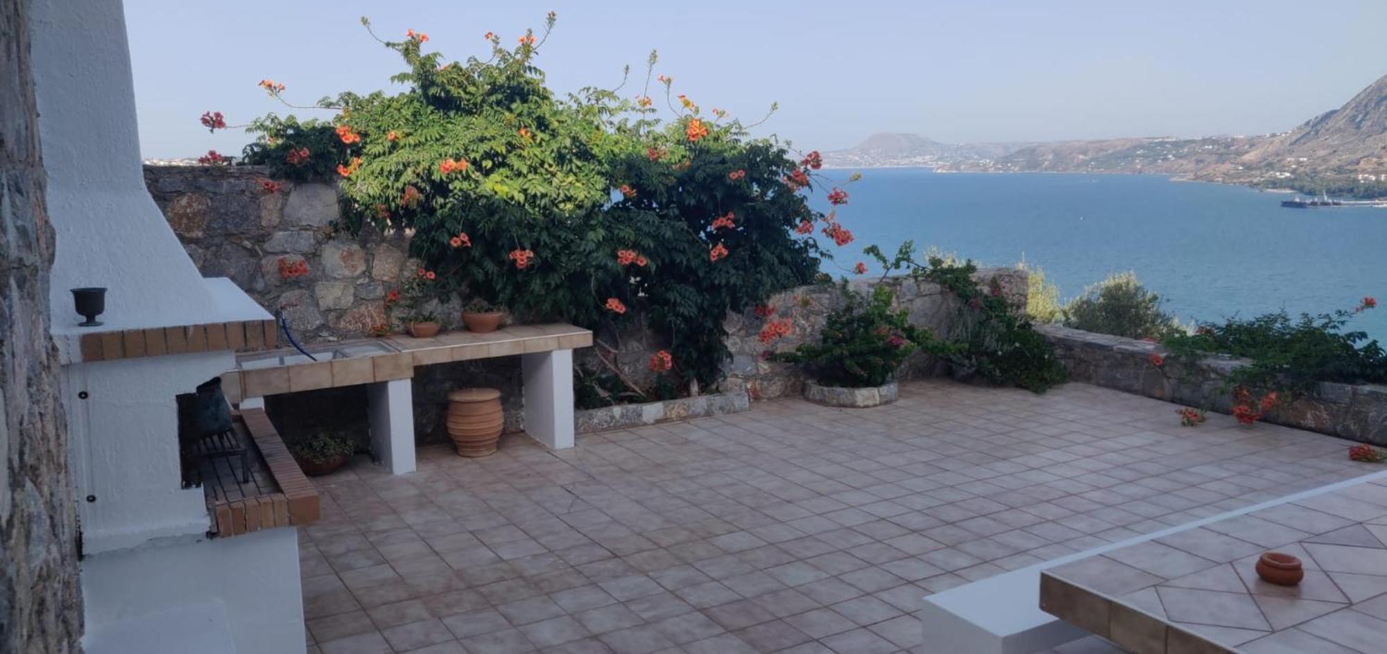 Panoramic Seaview Holiday House Суда Экстерьер фото