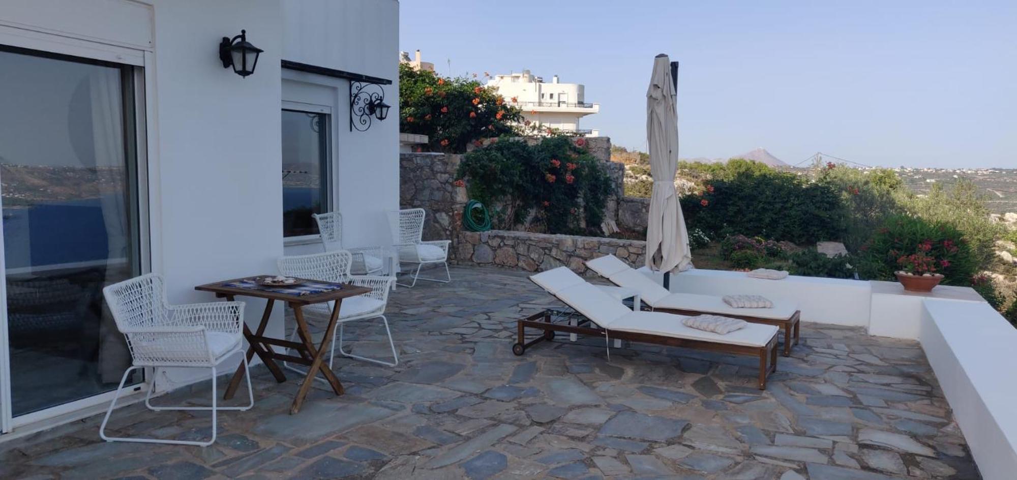 Panoramic Seaview Holiday House Суда Экстерьер фото