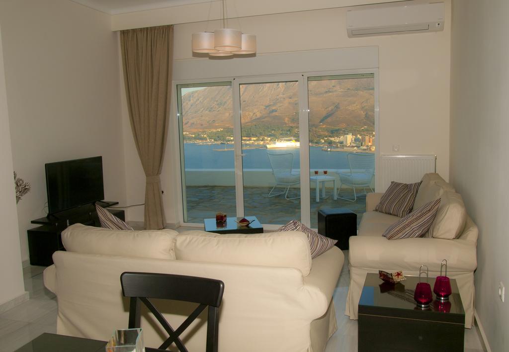 Panoramic Seaview Holiday House Суда Экстерьер фото